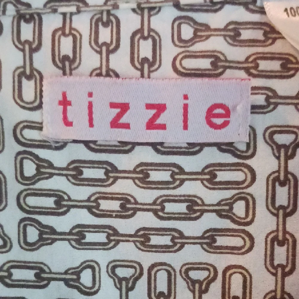 Chic Plaid Button Down Shirt in Black and Tan - Picture 2 of 3